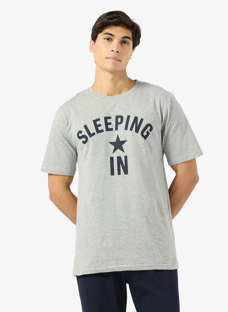 Seventy Five  Regular fit tee and Pant set for Men | Best Price UAE